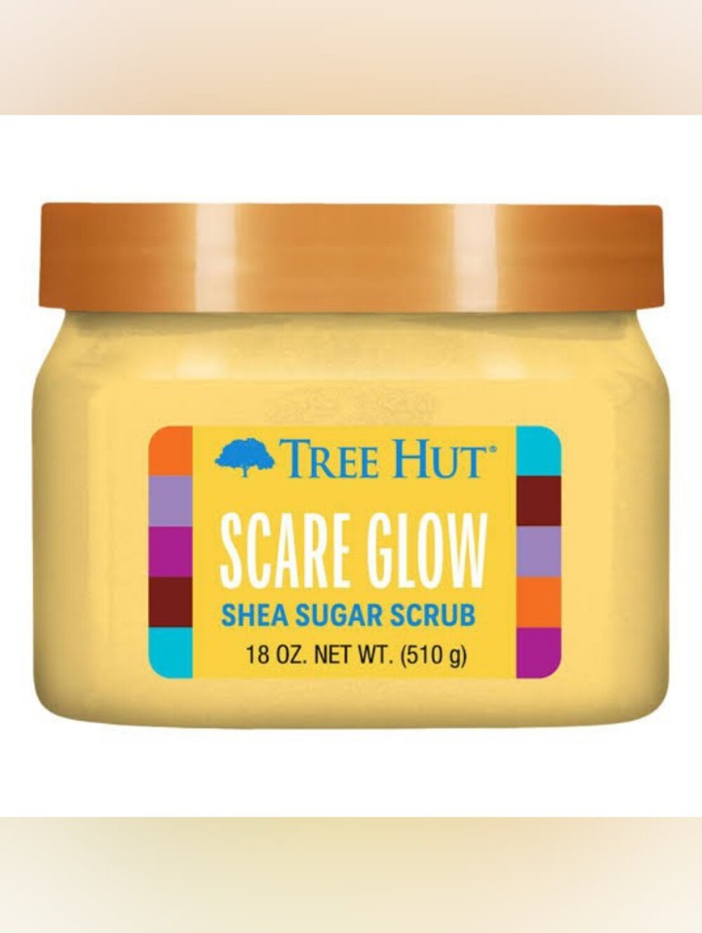 Tree Hut Scare Glow Shea Sugar Scrub - Yellow